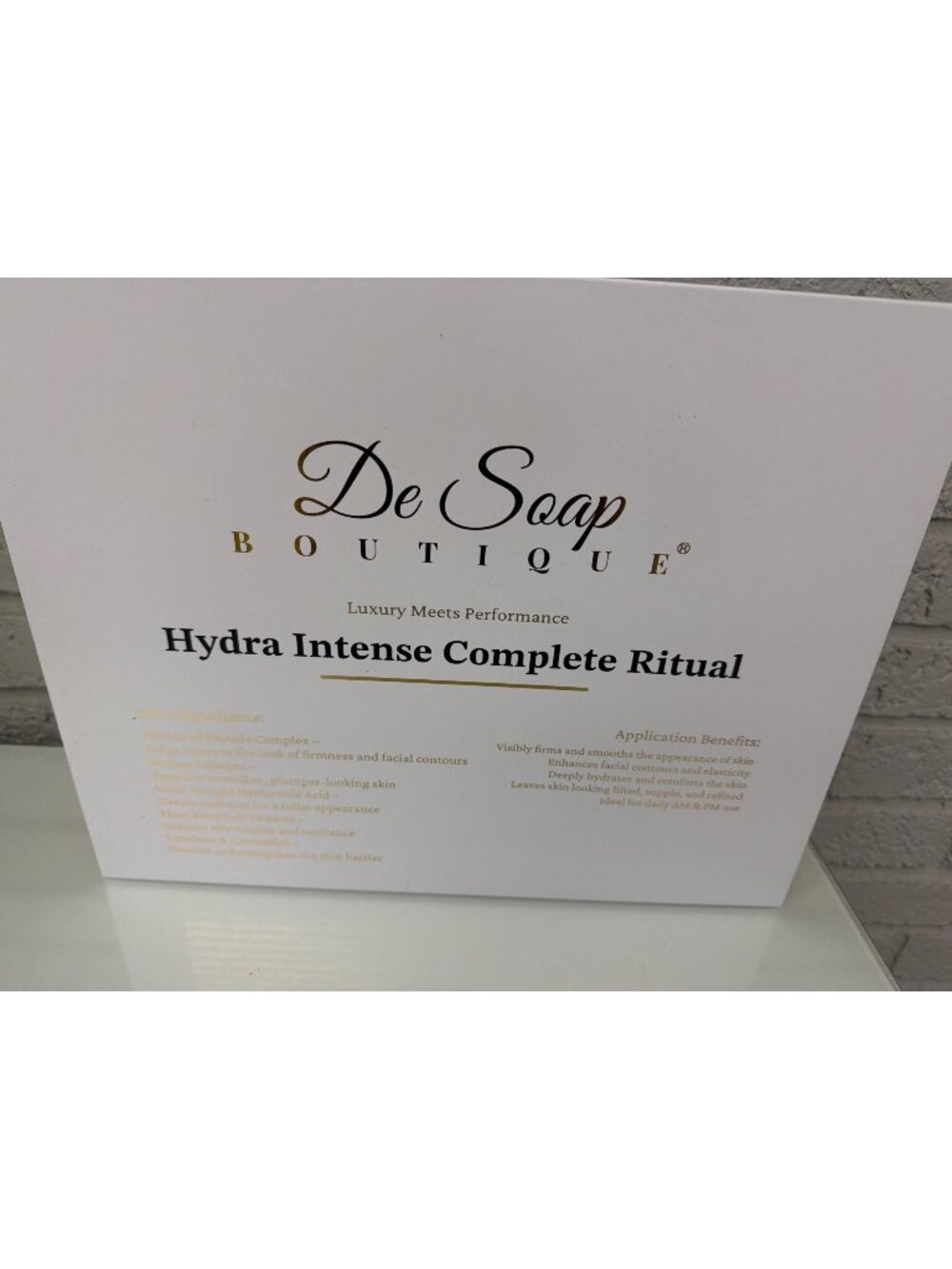 De Soap Hydra Intense Complete Ritual 7 PCS Set